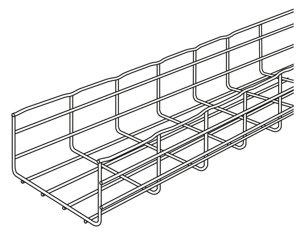 Legrand Cablofil CM800303 CF 80/300 GC Schwerlastgitterrinne tauchfeuerverzinkt