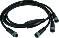 Rutec 79993 3-fach Verteiler, M15 1-Stecker-3-Buchse Zubehör VARDAflex