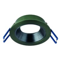 Rutec ALU16210 Einbauring MixMi, schwenkb.,ru, Aluminium dunkelgrün/basalt