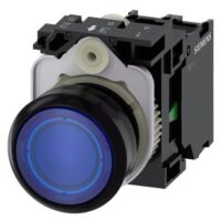 Siemens Dig Industr. Drucktaster 1S, 24VAC/DC 3SU1102-0AB50-1BA0