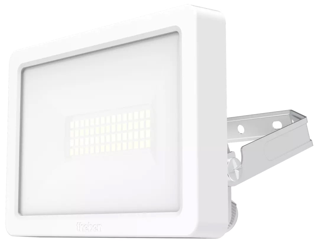 THEBEN LED-Anbaustrahler 10W Konverter 1LED theLeda B10 dual WH weiß 3000-4000K weiß