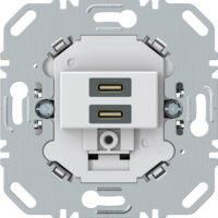 BERKER USB-Spannungsversorgung 2USB-C Unterputz 270419 3000mA weiß 5-12V 50-60Hz