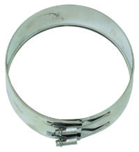 Klemmschelle 160mm Edelstahl für Abgassystem Fassade 110/160 mm