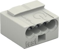 WAGO Verbindungdosenklemme lgr 4x0,6-0,8mm 243-304