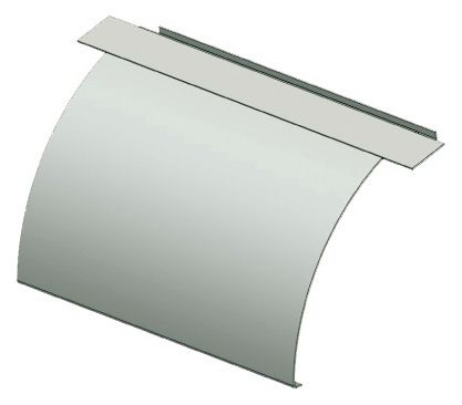 Legrand Legrand 8362182 Abgangsblech 200 tauchfeuerverzinkt
