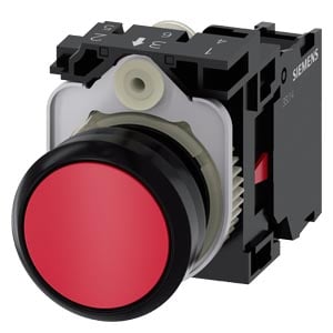 Siemens Siemens Dig Industr. Drucktaster Druckknopf, 1Ö 3SU1100-0AB20-1CA0
