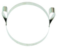 Montagehilfe 250 mm mit Rohrschelle mit Seilschlaufen