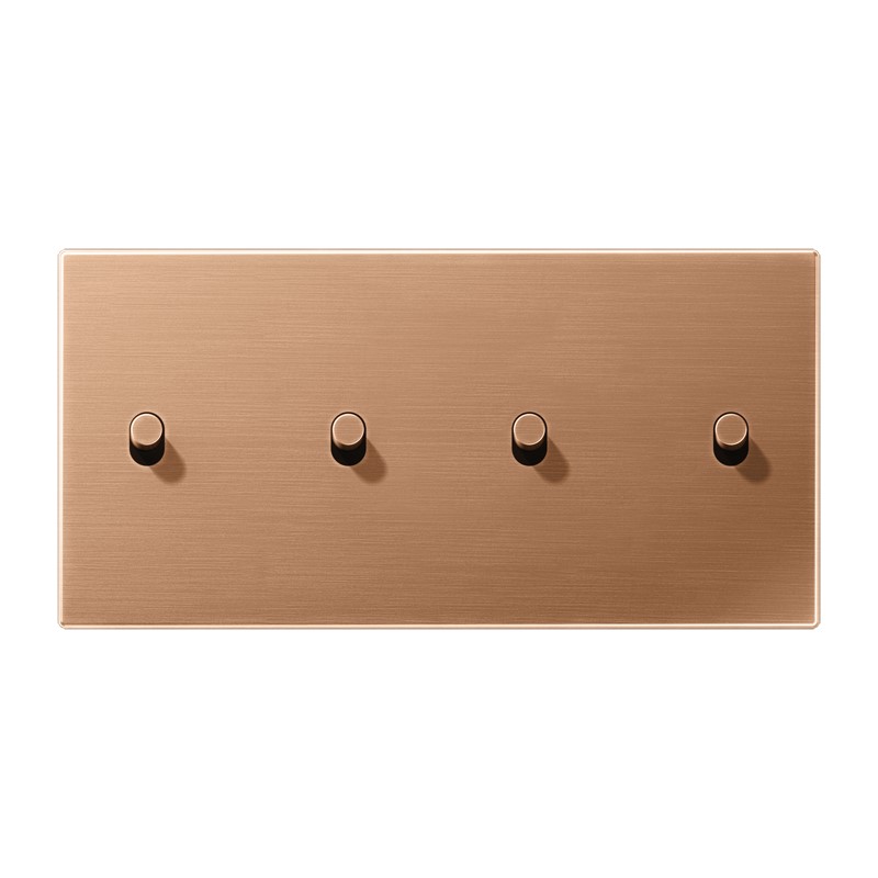 Jung Jung BRG 12-250 R 42 Abdeckung mit Kipphebel "Zylinder" 2-fach 2x2 Kipphebel