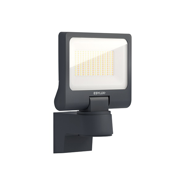 Esylux ESYLUX LED-Wandstrahler 30W Konverter 1LED weiß SUNJA FL TR 4300 827/840 AN anthrazit 4300lm