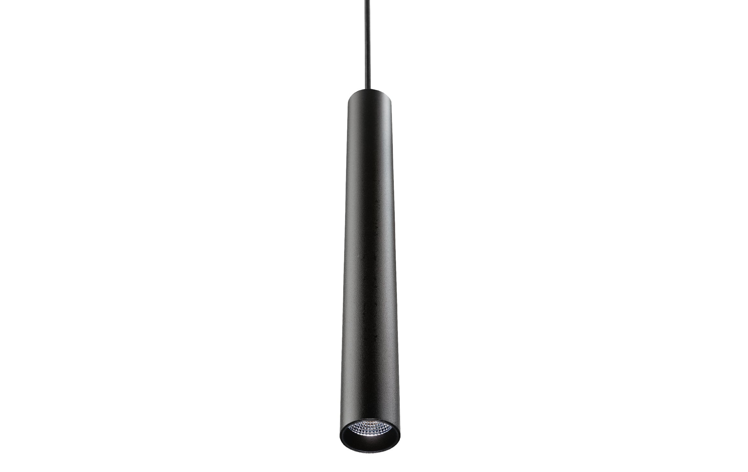 SG LEUCHTEN LED-Pendelleuchte 1LED 3000K ZIP TUBE 320504 370lm Konverter schwarz sym IP20
