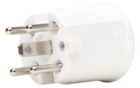 Kopp Stecker Perilex Farbe:weiß