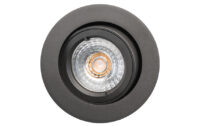 SG LEUCHTEN LED-Einbaustrahler 6,2W dimmbar JUPITER 933931 1LED graphit 3000K weiß matt