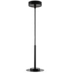 SG LEUCHTEN Seilabhängung schwarz ST L5000mm Disc 760 616113 B102mm H22mm