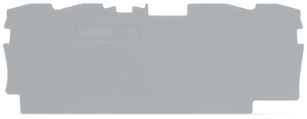 WAGO Abschluss-u Zwischenplatte 1mm dick 2004-1491