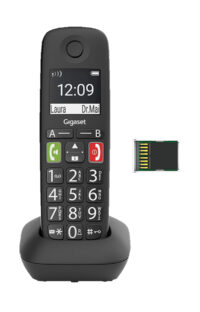 TCS Türsprech-Set Bus Tischgerät schwarz DECTCONNECTSET DECTCONNECT-2