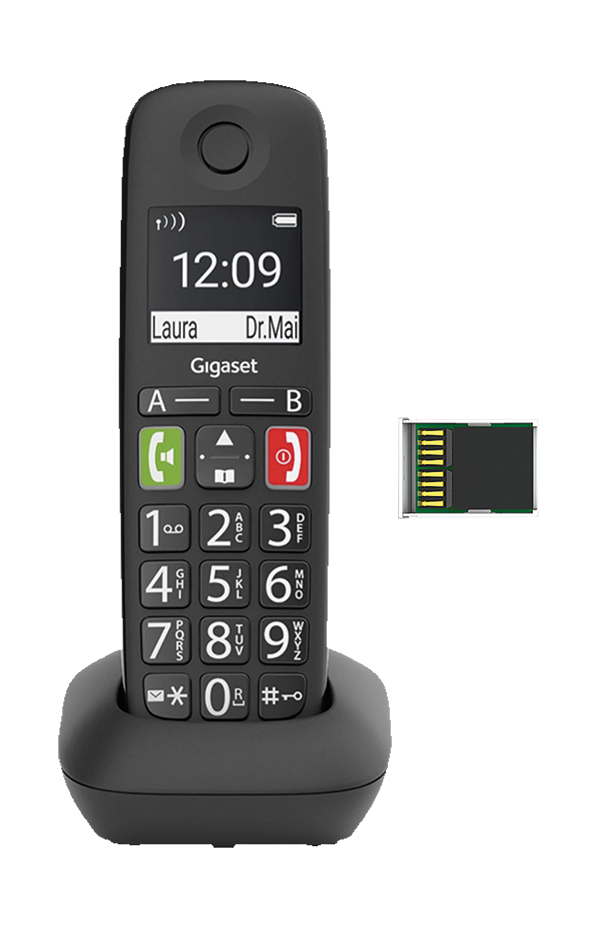 TCS Türsprech-Set Bus Tischgerät schwarz DECTCONNECTSET DECTCONNECT-2