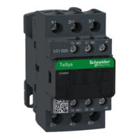 Schneider LC1D25T7 Leistungsschütz 3p 1S1Ö 11kW 400V AC3 25A 480V 50/60Hz