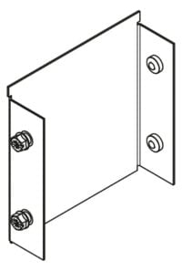 Legrand MGR66E Salamandre IP30 trunking 150x150mm end cap