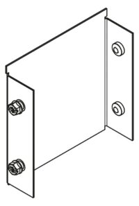 Legrand MGR1212E Salamandre IP30 trunking 300x300mm end cap