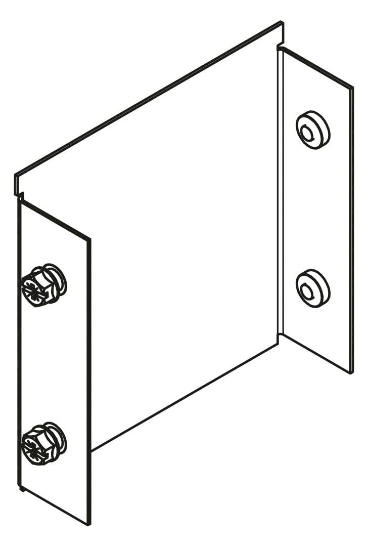 Legrand Legrand MGR126E Salamandre IP30 trunking 300x150mm end cap