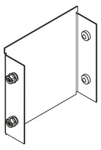 Legrand MGR99E Salamandre IP30 trunking 225x225mm end cap