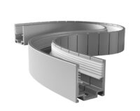 Bendable Aluprofil VARDAflex Platin SVQ 1 Meter PFH344