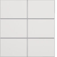 BERKER sechsteilige Taste Tastsensor matt 81183089 polws Ind. Bedruckung