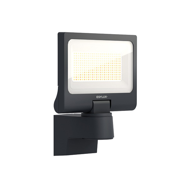 Esylux ESYLUX LED-Wandstrahler 48W Konverter 1LED weiß SUNJA FL TR 7200 827/840 AN anthrazit 7200lm