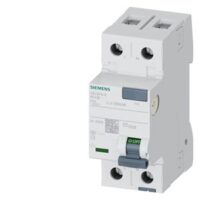 Siemens Dig Industr. FI-Schutzschalter Typ A, 300mA, 25A 5SV3612-6