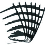 Abstandshalter Schacht (7 St.) für flexible Abgasleitung DN 100, PP