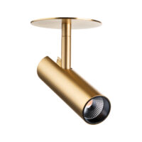 SG LEUCHTEN LED-Einbaustrahler 15W Konverter 320859 dimmbar 1LED ms 2700K weiß 680lm ms matt