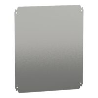 Schneider NSYMM65 Einfache Montageplatte H500xB600mm aus verzinktem Stahl