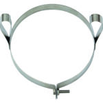 Montagehilfe DN 160 Rohrschelle mit Seilschlaufe