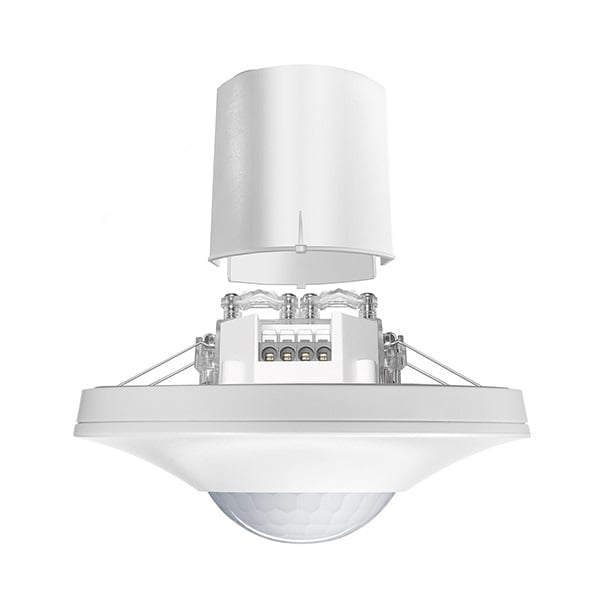 Esylux ESYLUX Präsenzmelder 180-360° Unterputz weiß IP20 PD-C 360i/8 plus FM Präsenzmelder fernb