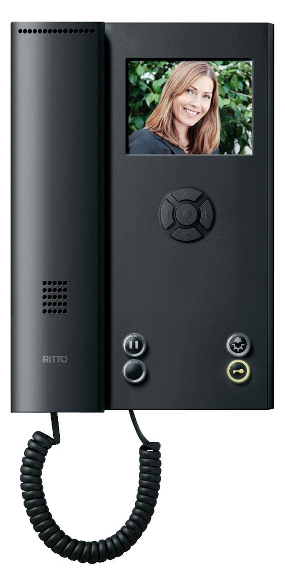 Comelit Ritto RGE1786540 Video-Hausstation Color Komfort schwarz