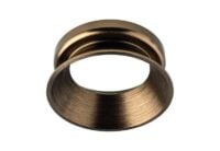 Rutec 51213 Einbaureflektor rund, Aluminium, clipring grünbronze gebürstet