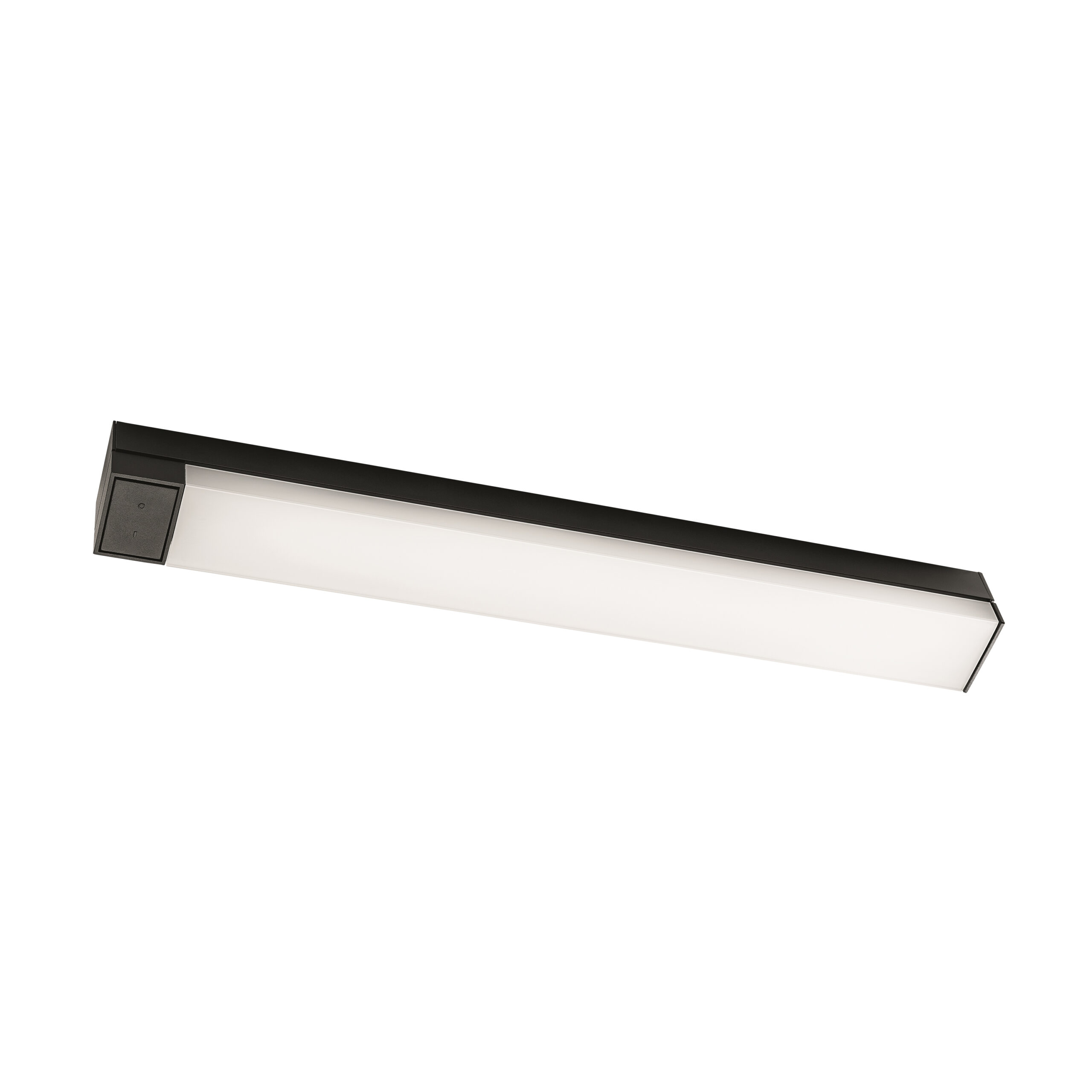 SG LEUCHTEN LED-Anbauleuchte 13W 3000K Prelude 111397 1550lm schwarz Konverter