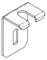 Van Geel 350123 FE Haltbügel V4A