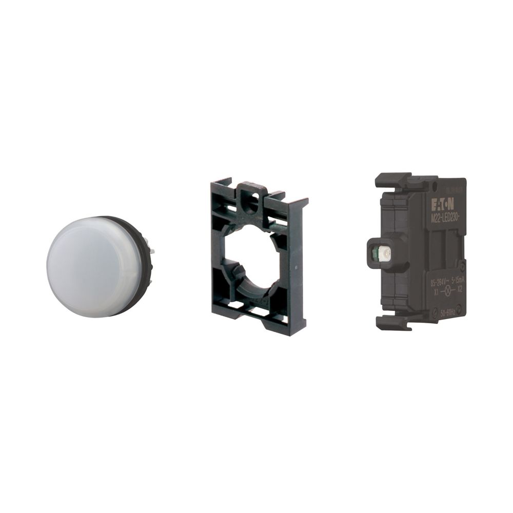 Eaton Eaton (Moeller) Leuchtmelder Komplettgerät M22-L-W-LED-BVP