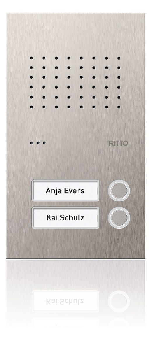 Comelit Ritto RGE1810225 Acero Pur Edelstahl Türstation 2WE