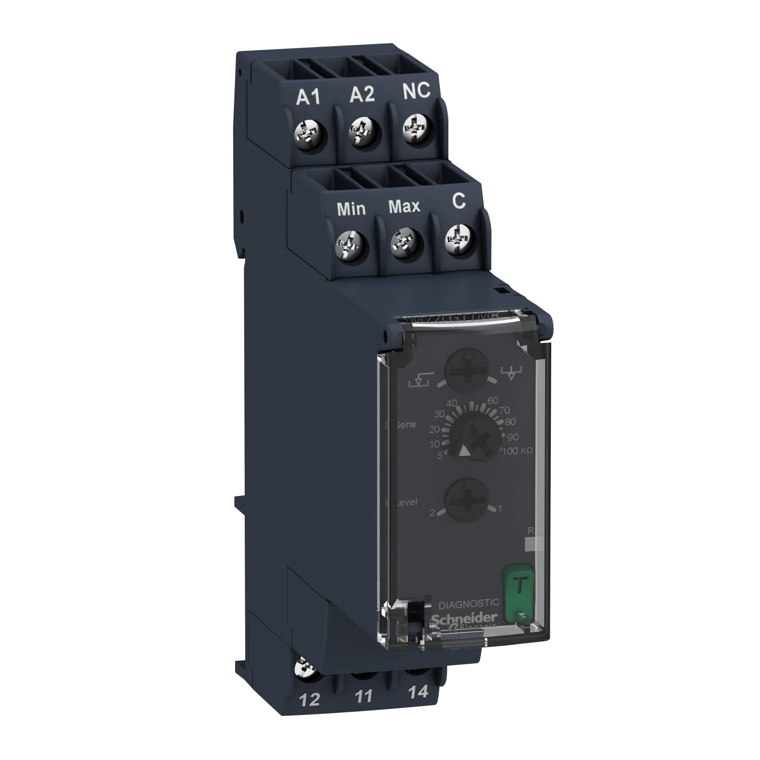 Schneider RM22LG11MR Niveaurelais 5k-100kOhm 24-240VACDC 1W