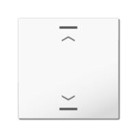 MDT Tastwippe KNX reinweiß glänzend Kunststoff 1-fach TAL-55W1A02.02