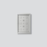 SIEDLE Gehäuse Aluminium innen/außen si GA 612-3/2-01 SM