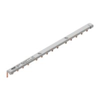 MDT Phasenschiene 1ph 199mm 6qmm 40A Stift ZUB-PS15A5