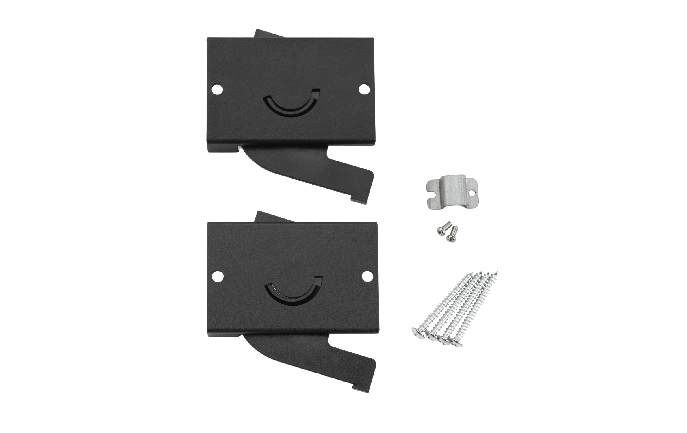 SG LEUCHTEN Befestigungsset schwarz Aluminium LINEAL 80 320942