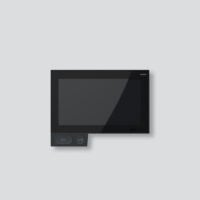 SIEDLE Haustelefon Bus Aufputz PAL 177,8mm schwarz AXIOM A 151-10 S 185x144x18mm