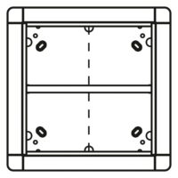 Ritto 1881599 Portier Rahmen Unterputz 4-fach quad RAL