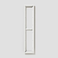 SIEDLE Kombirahmen Aluminium innen/außen si KR 611-6/1-0 SM