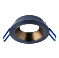 Rutec ALU11213 Einbauring MixMi, schwenkb.,ru, Aluminium schiefer/grünbronze