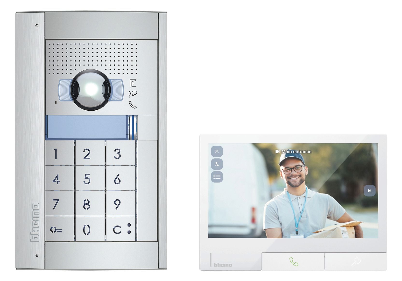Legrand 363542 Flex'ONE Videoset mit Türstation SFERA mit Codelock +CLASSE300X Light